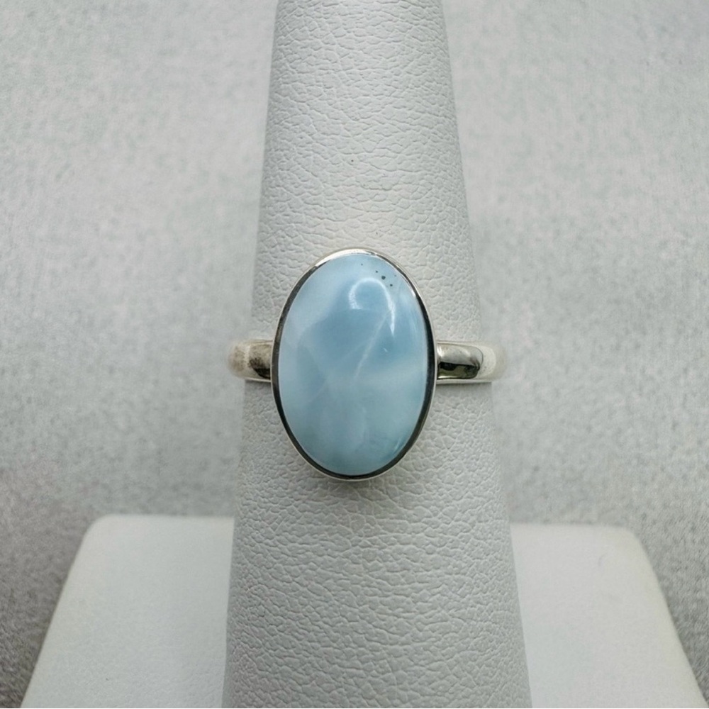 Larimar S925 Oval Ring